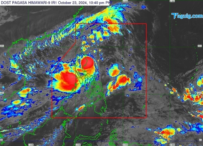 Bagyong Kristine, Pababa Na Sa Kalupaan Ng Isabela Ngayong Umaga ...